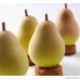 Silicone Mousse Cake Mold 3D Pear Shape for Easter Christmas Truffle Desserts Jelly DIY Kitchen Baking Tools Non Stick BPA Free Food Grade Silicone 8-Cavity Pack of 1 - B075P5WK72